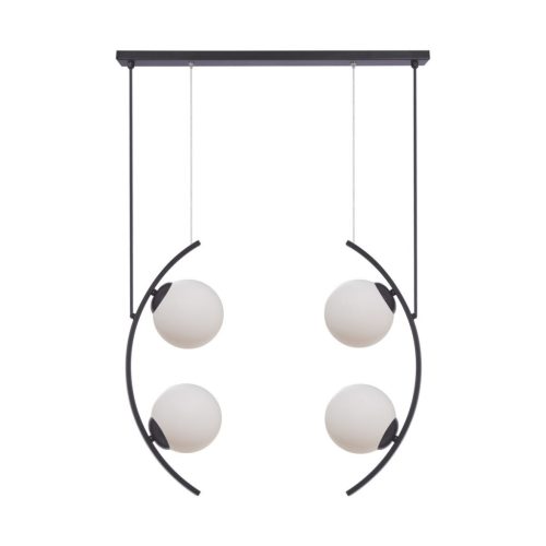 ZUMA LINE PENDANT HELIX 5016 4XE14 BLACK/WHITE