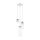 ZUMA LINE PENDANT GEM P0389-03D-F4AC 3XG9 CHROME