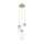 ZUMA LINE PENDANT GEM P0389-03D-0FD2 3XG9 D31 BRON