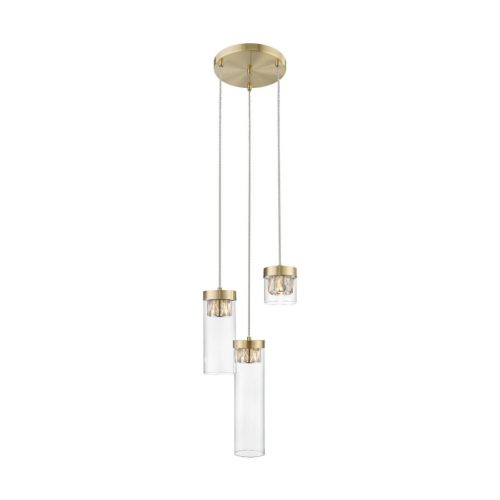 ZUMA LINE PENDANT GEM P0389-03D-0FD2 3XG9 D31 BRON