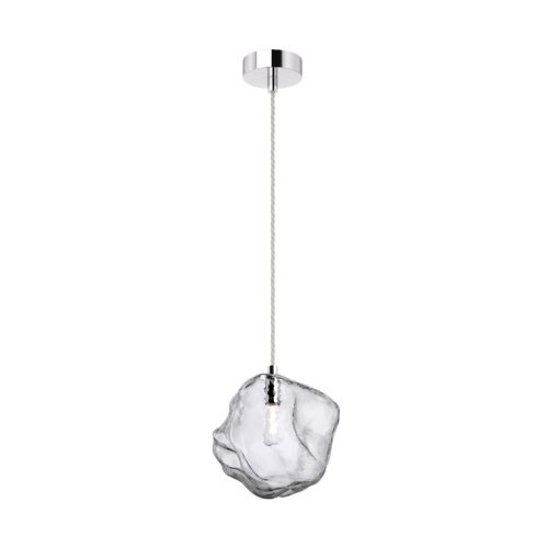ZUMA LINE PENDANT ROCK P0488-01F-F4AC 1XG9 SILVER