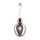 ZUMA LINE PENDANT BRESSO P19066A-D28 1XE27