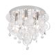 ZUMA LINE CEILING LAMP GRESSA 19031-M 5XG9 CHROME