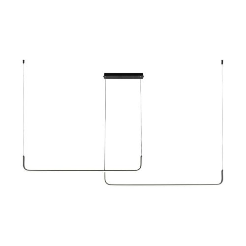 ZUMA LINE LED PENDANT RIKE 2023199-BK 40W CCT BL