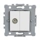 SPLENDOR EL0621 TV SOCKET RG11 WHITE
