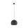 TK LIGHTING PENDANT ZOE 10168 1XE27 BLACK