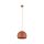 TK LIGHTING PENDANT ZOE 10175 1XE27 TILE RED