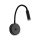 TK LIGHTING WALL LAMP+USB LAGOS 10200 1XG9 BLACK