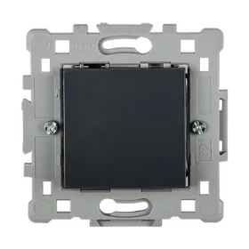 SPLENDOR EL0601 1 BUTTON 1 WAY SWITCH BLACK