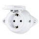 ANTIQUE GERMAN SOCKET WITH COVER 16А 250V IP44 WH