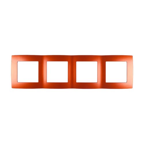 CITY ŠTVORRÁMČEK VYPÍNAČA ORANŽ METALÍZA