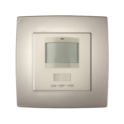 CITY VYPÍNAČ S POHYB. SENZ. 200W ŠAMPANSKÁ METAL