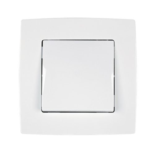 CITY DVOJPÓLOVÝ VYPÍNAČ 102 20A BIELA METALÍZA