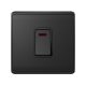 LONDON DOUBLE POLE SWITCH NEON 45A WHITE