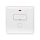 LONDON OUTLET WITH FUSE AND LED INDICATOR WHITE