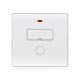 LONDON OUTLET WITH FUSE AND LED INDICATOR WHITE