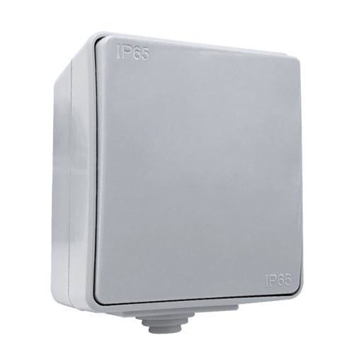 JEDNOPÁČKOVÝ VYPÍNAČ + SYMBOL 101 NADOM IP65 SIVÁ