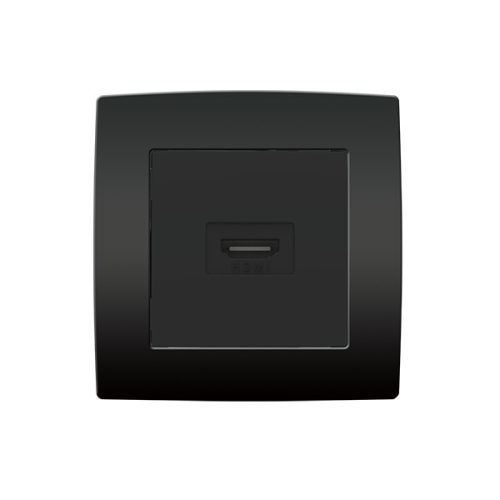 CITY HDMI ZÁSUVKA ANTRACIT