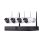 EL-4004N NVR 4 CHANNEL + 4 CAMERA- SET