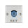 EL-EB53A ZINC ALLOY EXIT BUTTON (NO/COM)