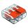 WAGO 221 CONNECTOR, 3 CONDUCTORS 0,5-6 MM2
