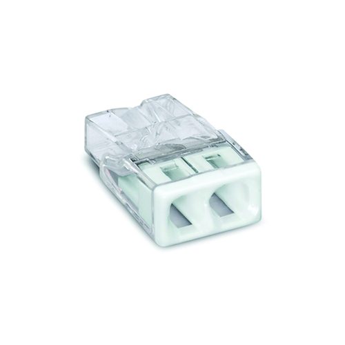 WAGO 2273 CONNECTOR,2 RIGID CONDUCTORS 0,5-2,5 MM2