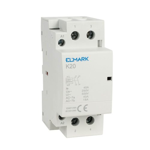 MODULÁRNY STYKAČ K20 40A 230V 2NO