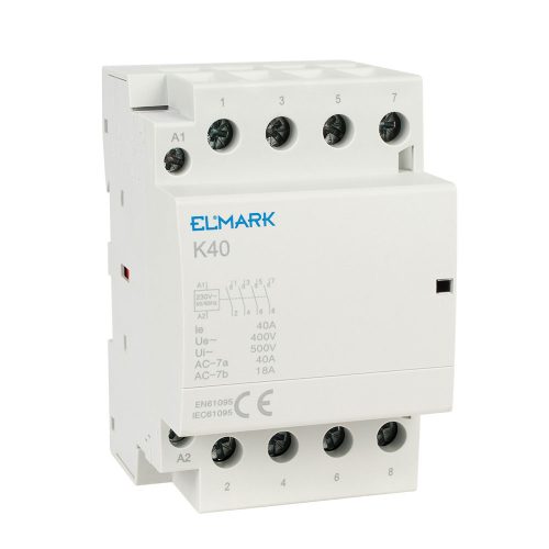 MODULÁRNY STYKAČ K40 40A 230V 4NC
