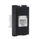 LECCE ZÁSUVKA PRE PC RJ45 CAT.5 ANTRACIT