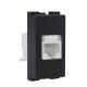 LECCE ZÁSUVKA PRE PC RJ45 CAT.6 ANTRACIT