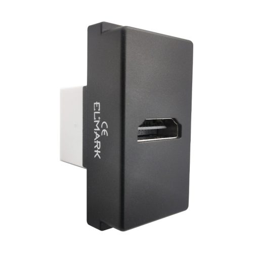LECCE HDMI ZÁSUVKA ANTRACIT