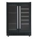 EL-UWC63D COOLER 63 CANS+20BOTTLES, 2 ZONE
