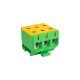 DIN RAIL TERMINAL 3X2.5-50MM2 Y/G