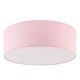 TK LIGHTING CEILING LAMP RONDO KID 3228 4XE27 PINK