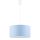 TK LIGHTING PENDANT RONDO KID 3232 1XE27 BLUE