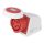 NÁST. PRIEMYSELNÁ ZÁSUVKA HTN-1251 32A IP67 400V