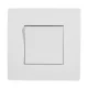 EL BASIC TG115 1 BUTTON CROSS WAY SWITCH WHITE-OLD