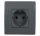 BASIC TZ107 GERMAN STANDARD SOCKET GRAPHITE