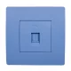 EL BASIC TZ106 TELEPHONE SOCKET BLUE-OLD