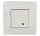 EL BASIC TG114 1 BUTTON 1 WAY SWITCH WITH LIGHT WH