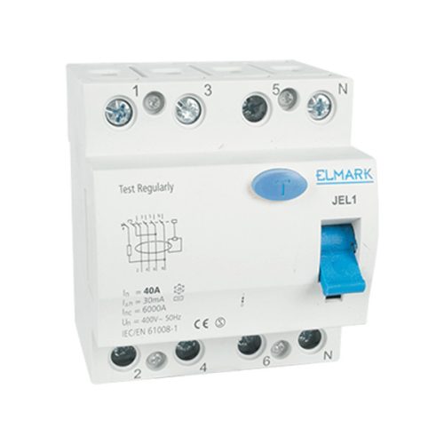 PRÚDOVÝ CHRÁNIČ RCD JEL1 4P 16A/300mA