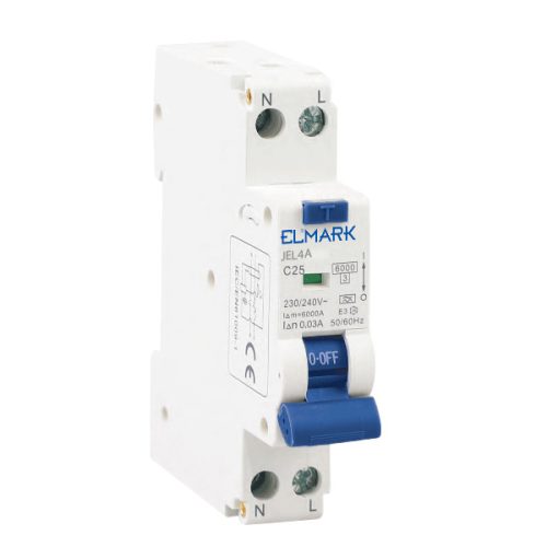 ELEKTRONICKÉ DPN RCBO JEL9A 6kA 2P 16A/30mA