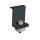 EL-EC END CLAMP FOR FRAMED PANEL 35MM BLACK