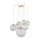 TK LIGHTING CHANDELIER CADIX 4608 7XG9 GOLD