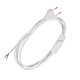 POWER CABLE H03VV-F 2G0,50MM? WITH SWITCH 2M WHITE