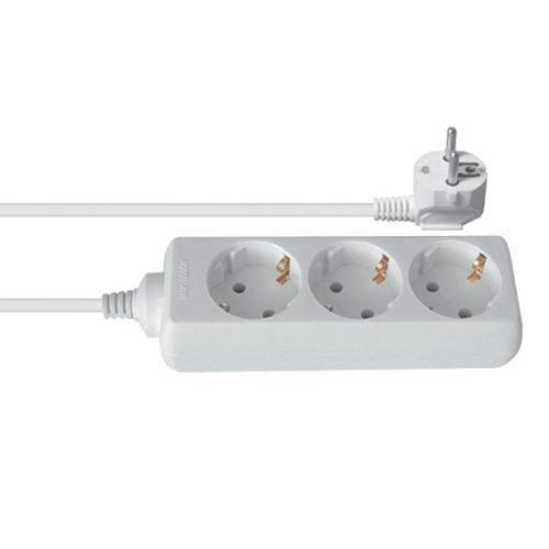 PREDLŽOVACÍ PRÍVOD 3-ZÁSUVKA SCHUKO H05VV-F DG-D03B 3X1.5 5.0M