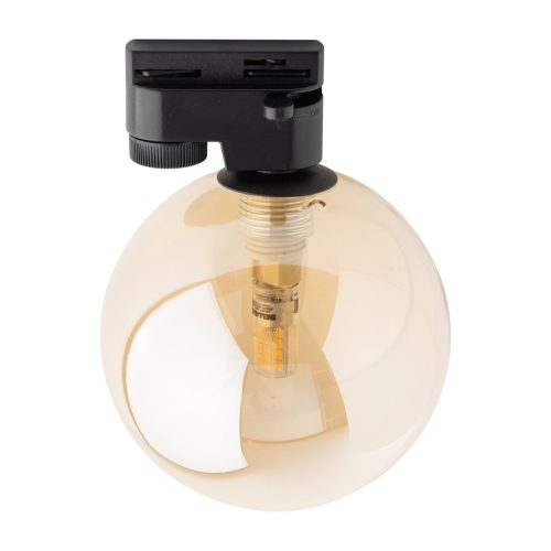 TK LIGHTING TRACK LIGHT TRACER 4924 G9 AMBER/BLACK