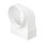EL02-512 ROUND TO FLAT CONNECTOR 90° D125-220/55MM