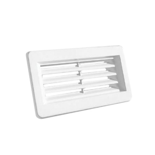 EL02-415 PVC END GRILL FOR FLAT DUCTS 110x55MM