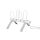 ELMARK EL-ESD40 EL. SHOE DRYER 40W 2 PAIRS, WHITE
